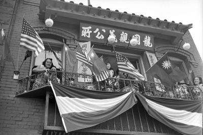 本公所當年建樓時的舊照 (Copyright Owner UC Regents)