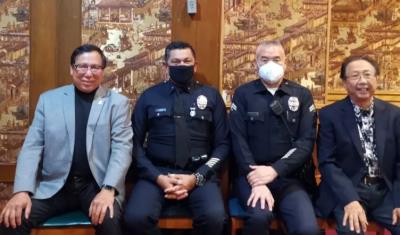 LAPD's new Deputy Chief visited Chinatown to focus on Asian hate crimes