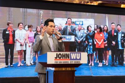 羅省中華會館發起支持吳程遠  競選聖蓋博市市議員