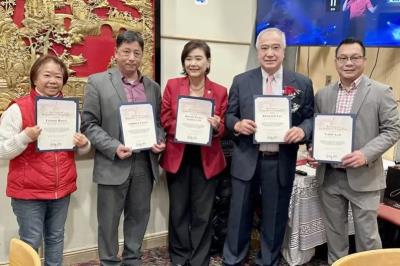 羅省岡州保安堂 新職員宣誓就任